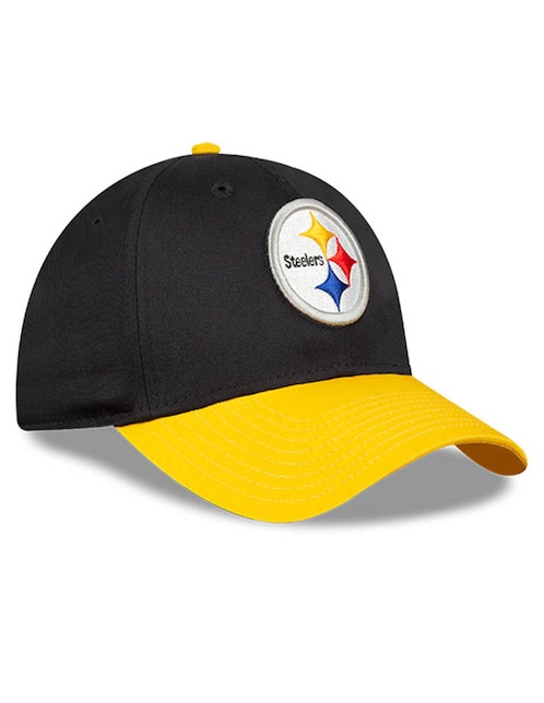 Gorra visera semicurva velcro Pittsburgh Steelers para hombre 1