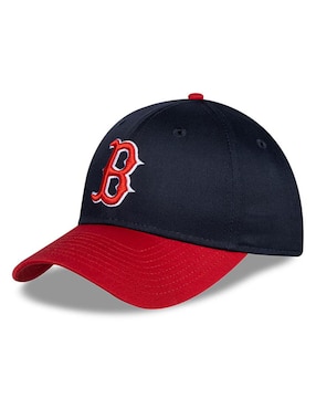 Gorra visera curva velcro casual New Era Boston Red Sox para hombre
