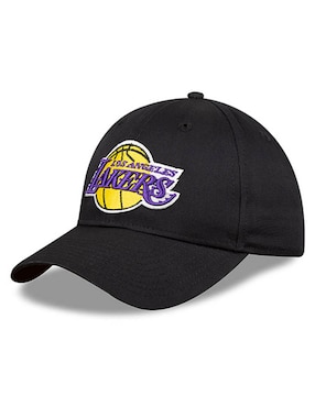Gorra visera semicurva velcro casual New Era Los Angeles Lakers para hombre