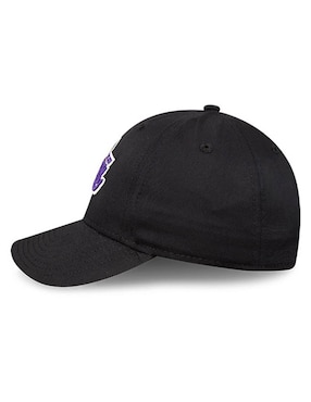 Gorra visera semicurva velcro casual New Era Los Angeles Lakers para hombre