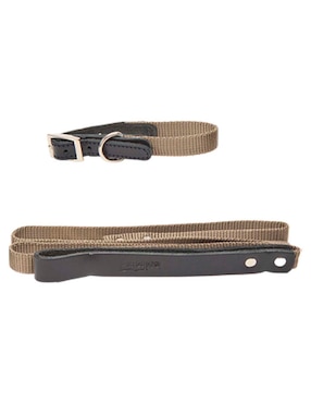Correa y collar Leathern para perro