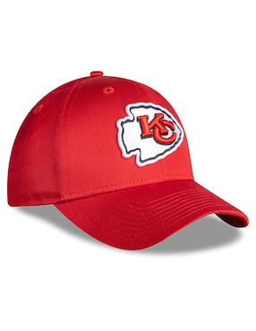 Gorra visera curva velcro fútbol americano New Era Kansas City Chiefs para hombre