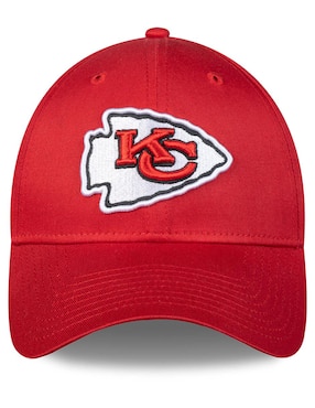Gorra visera curva velcro fútbol americano New Era Kansas City Chiefs para hombre