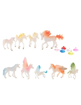Set figuras de unicornio Blufores