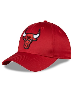 Gorra con visera curva básquetbol New Era Chicago Bulls