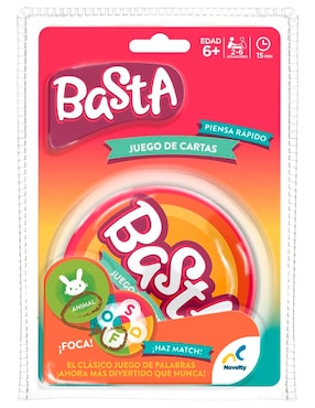 ¡Basta! edición de viaje Juego de mesa Novelty