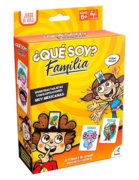 Juego de mesa ¿Qué soy? Novelty Familia