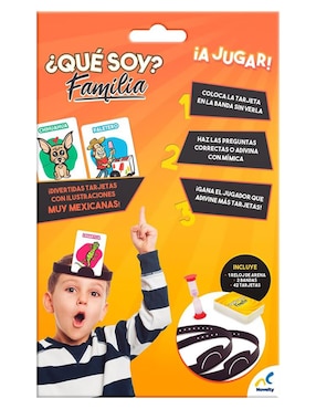 Juego de mesa ¿Qué soy? Novelty Familia