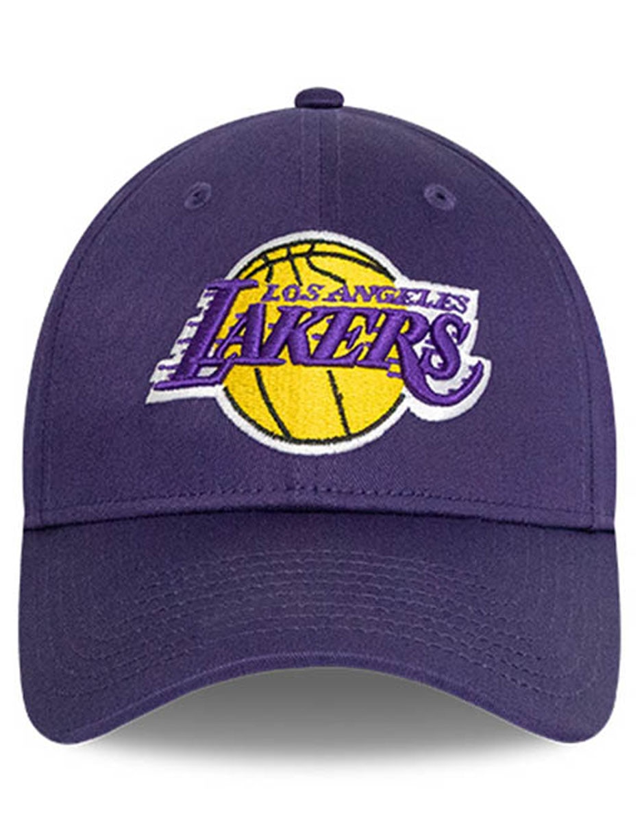 Gorra visera semicurva velcro Los Angeles Lakers para hombre 4