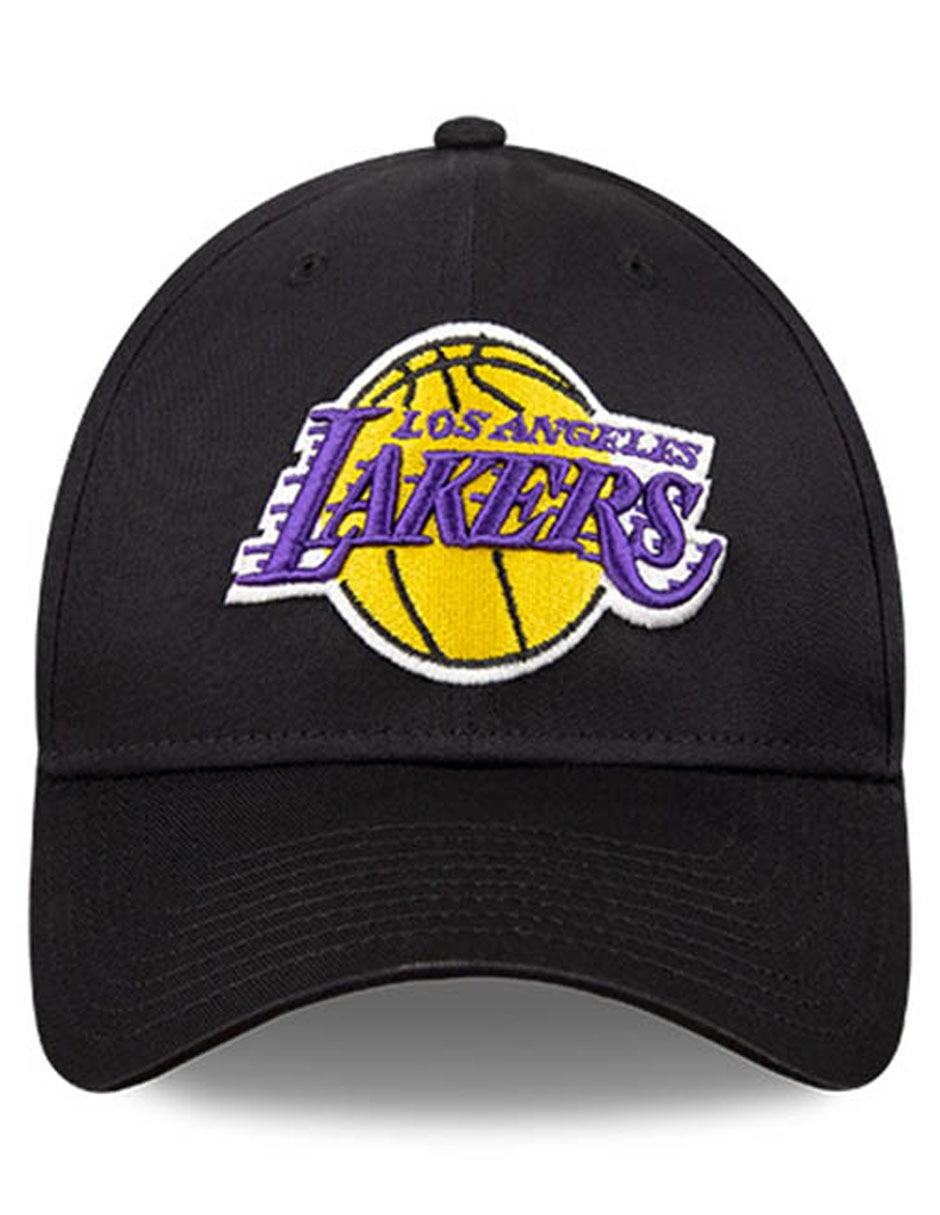 Gorra visera semicurva velcro Los Angeles Lakers para hombre 4